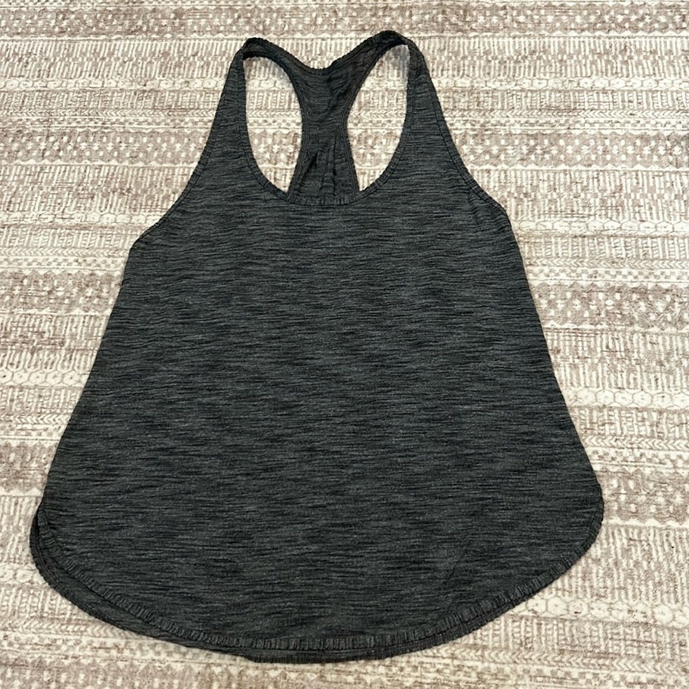 Lulul tank top heathered gray